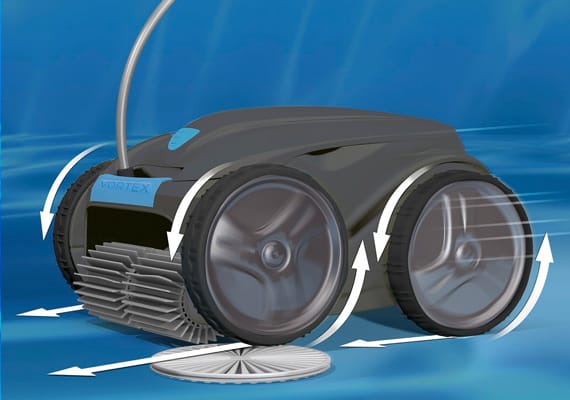 L'agilité tout terrain Robot piscine électrique Zodiac OV 5300 SW